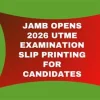 Jamb mop-up slip printing