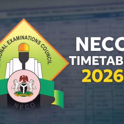 NECO Timetable 2026